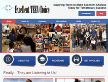Tablet Screenshot of etcteens.com
